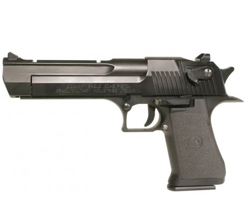 DESERT EAGLE Blowback SEMI-AUTO Black Co2 Short Magazine Airsoft pištolj-1