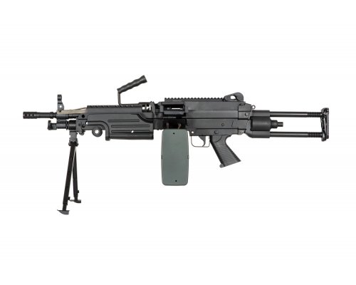 Specna Arms SA-249 PARA CORE Machine Gun Airsoft Replica - Black-1
