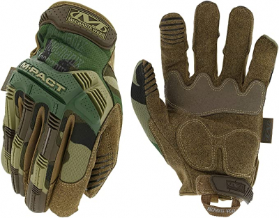 Mechanix M-Pact Woodland Camo Gloves - L-1