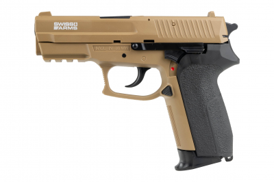 SWISS ARMS MLE HPA SPRING AIRSOFT PISTOL FDE-1