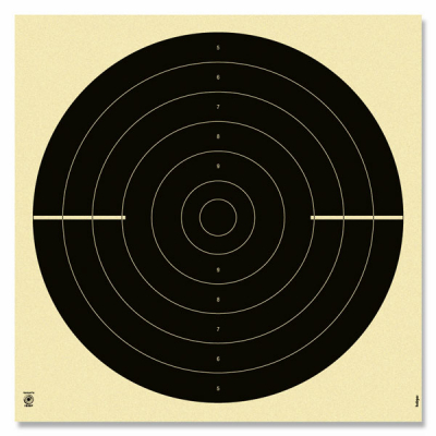 Target 55x52 for Rapid Fire pistol 25m-1