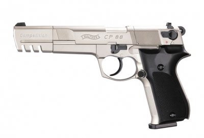 WALTHER CP88 COMPETITION AIRGUN NICKEL-1