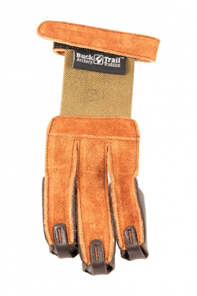 SHOOTING GLOVES LEATHER WITH PRIME FINGERTIPS MEDIUM-1