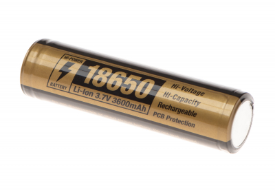 Clawgear 18650 Battery 3.7V 3600mAh-1