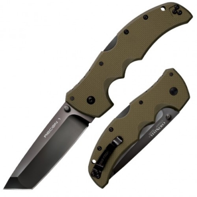 COLD STEEL RECON 1 Tanto Point OD GREEN-1