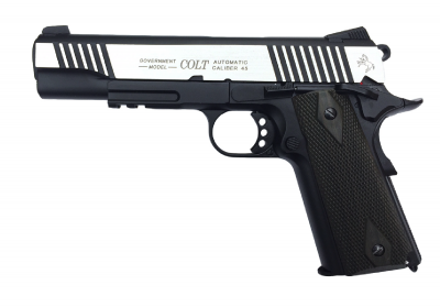 COLT 1911 RAIL GUN ® DUAL TONE AIRSOFT Pistol-1