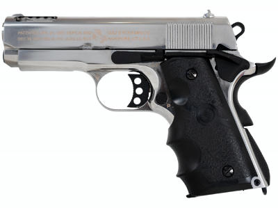 Colt 1911 Defender Gas Silver Airsoft pistol-1