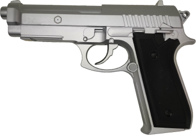 CYBERGUN PT92 silver Co2 6mm Full Metal Airsoft pistol-1