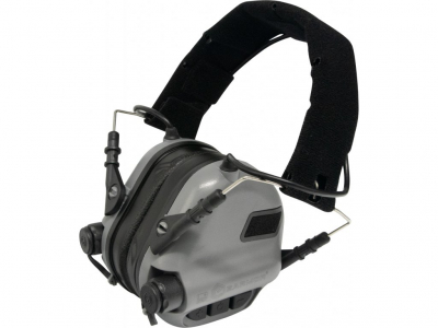 EARMOR M31 ELECTRONIC HEARING PROTECTOR Grey-1