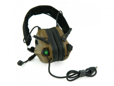 Earmor M32 Electronic Hearing protection Coyote-1