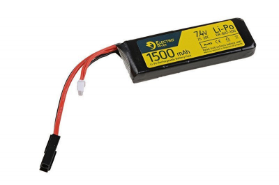  Electro River™ LiPo 7,4V 1500mAh 20/40C baterija-1