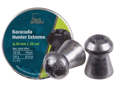 Airgun pellets H&N BARACUDA HUNTER EXTREME 6.35mm-1