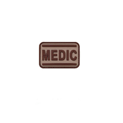 JTG Patch Gumena Oznaka - Desert Medic-1