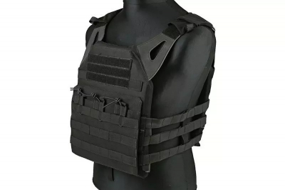 Jump type tactical vest - black-1