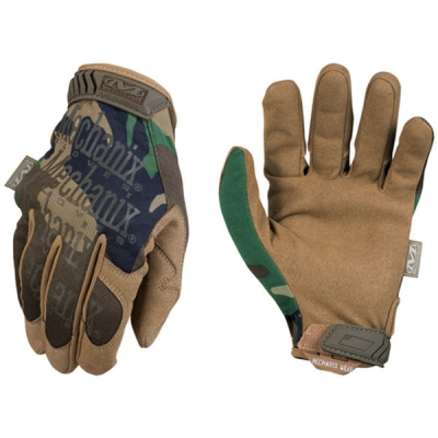 Mechanix Original Woodland Camo Gloves - M-1