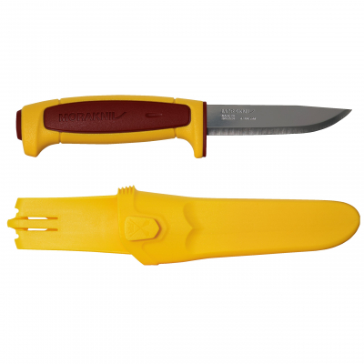 Morakniv Basic Limited Edition (S) Yellow-Red Fixed knife-1