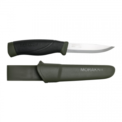 Morakniv Companion HeavyDuty Military Green Carbon Fixed knife-1