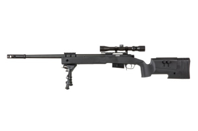 Specna Arms SA-S03 CORE™ High Velocity Sniper Rifle Replica - Black-1