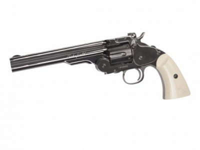 Schofield 6 Airgun Revolver - white-1