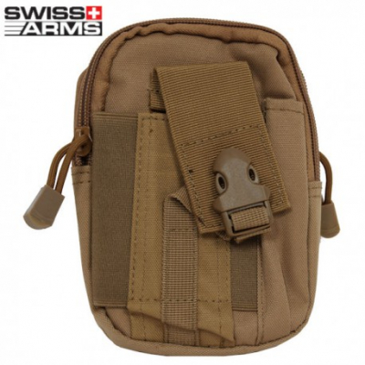 Tactical Pouch - MOLLE - Tan - C100-1