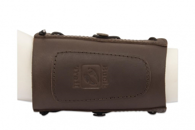 BUCK TRAIL TRADITIONAL ARMGUARDS ORIGIN 18CM BROWN LEATHER-1